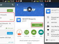 Dapatkan Dollar Gratis dari Aplikasi Whaff Rewards di Android