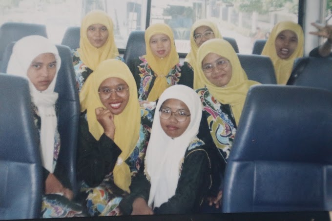 Memori ketika bergelar pelajar maktab. Maktab Perguruan Kuala Terengganu, Batu Rakit, Terengganu.