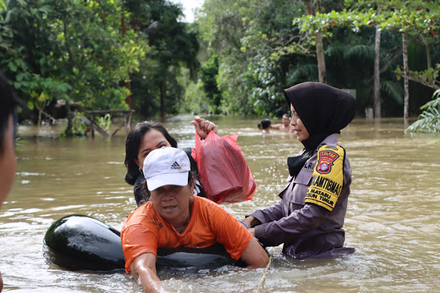 Polda Kalteng Luar Biasa, Polwan Polres Bartim Masuk 3 Nominasi Hoegeng Awards