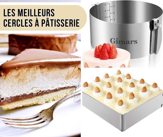 Les meilleurs cercles à pâtisserie pour pâtisser comme un pro