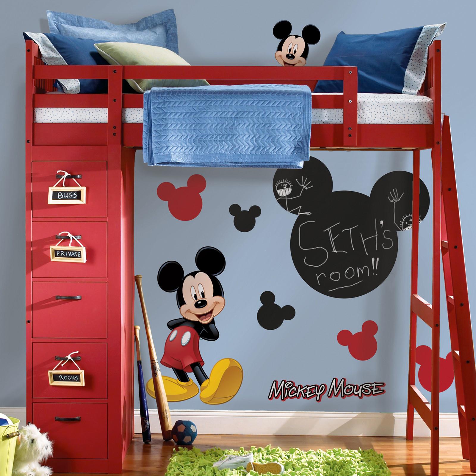 Desain Kamar Tidur Anak Berkonsep Mickey Mouse Desain Rumah