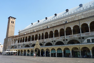 Palacio de la Razón o Palazzo della Ragione de Padova.