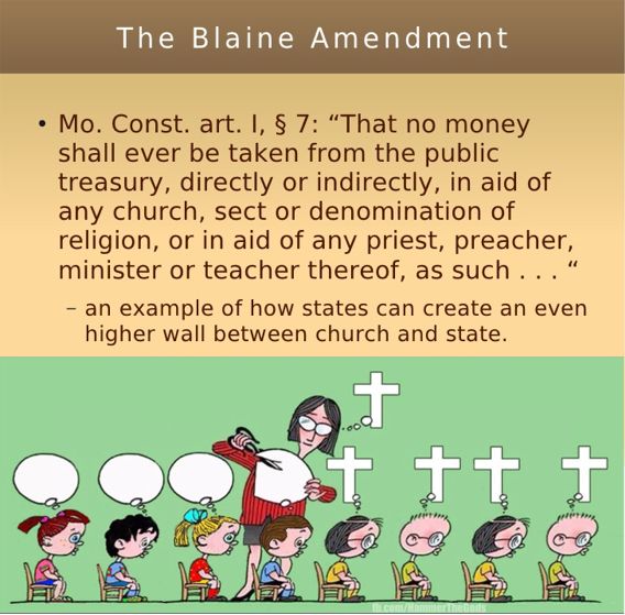 Big Education Ape: Symposium: Do Blaine amendments create a public ...