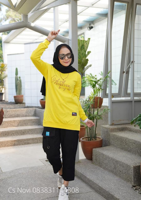 Top slit ban Gyl Authentic - Butik Busana Muslim Terbesar dan Terlengkap