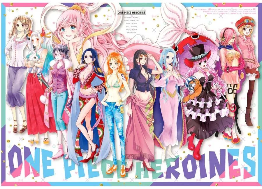 para-mangaka-shoujo-menggambar-karakter-perempuan-one-piece