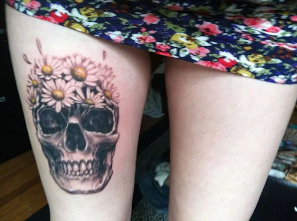 tatuaje de calavera mexicana