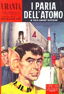 La copertina di I paria dell'atomo - Urania 202
