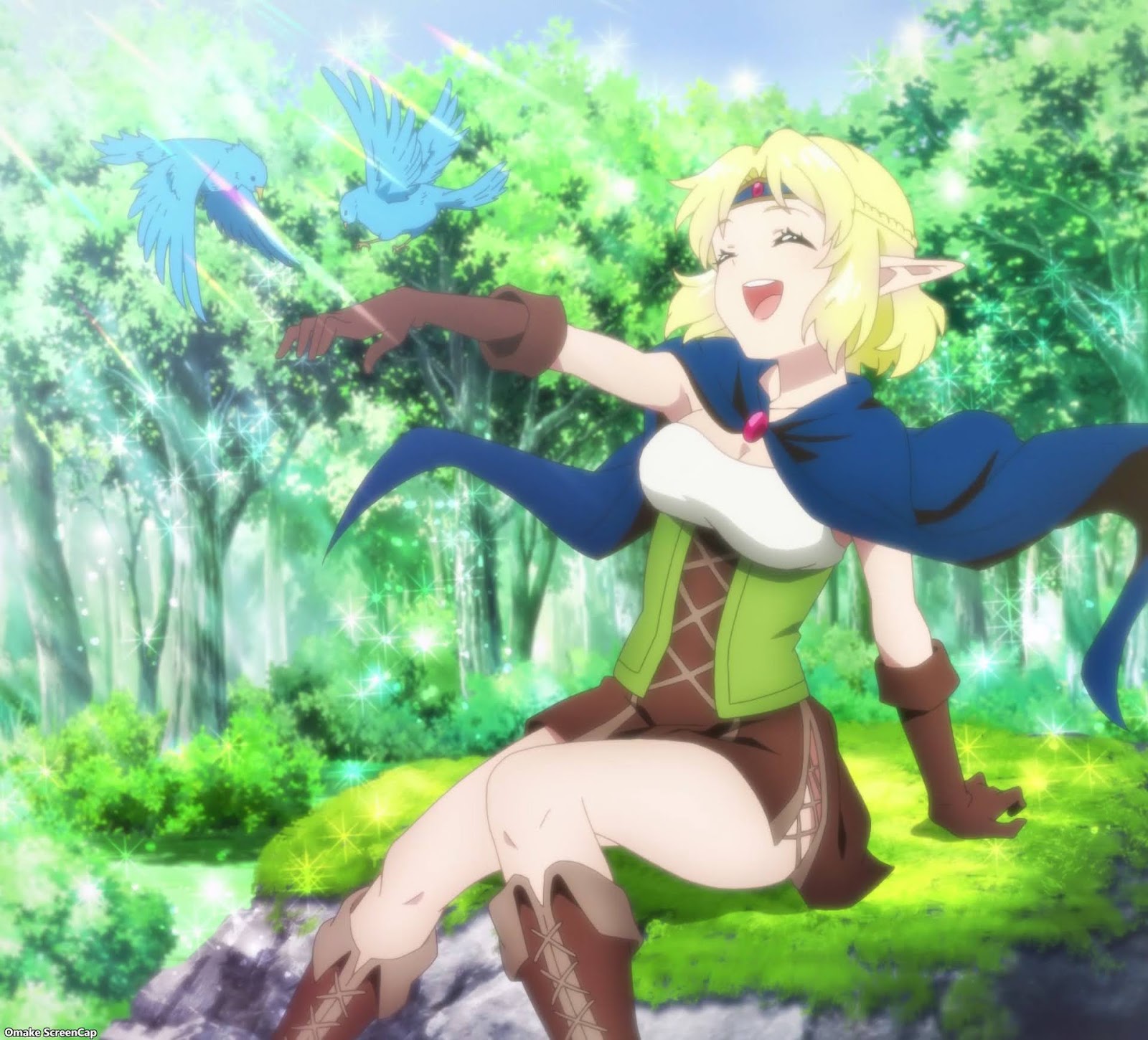 Hiraku accepted mountain elves  Isekai Nonbiri Nouka 