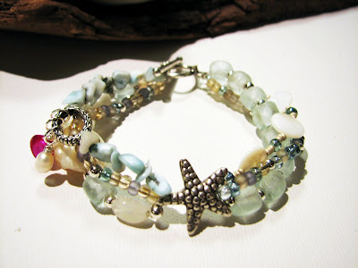 custom larimar bracelet by laurastaley.etsy.com