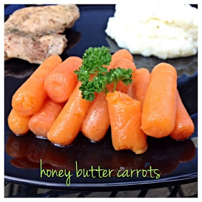 honey butter carrots- side dish recipe