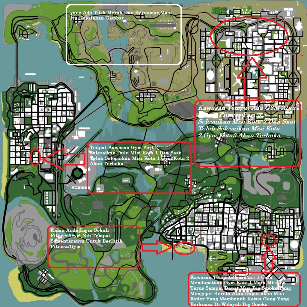 Item Map Rahasia Gta San Andreas CittleSxSIndonesia