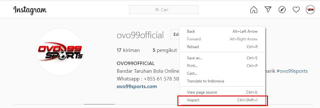 cara upload foto instagram menggunakan komputer ovo99sports