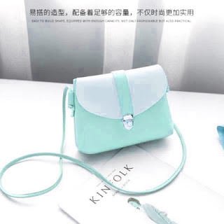 Tas Jinjing Wanita Kecil Simple Bahan Kain Untuk Remaja Import