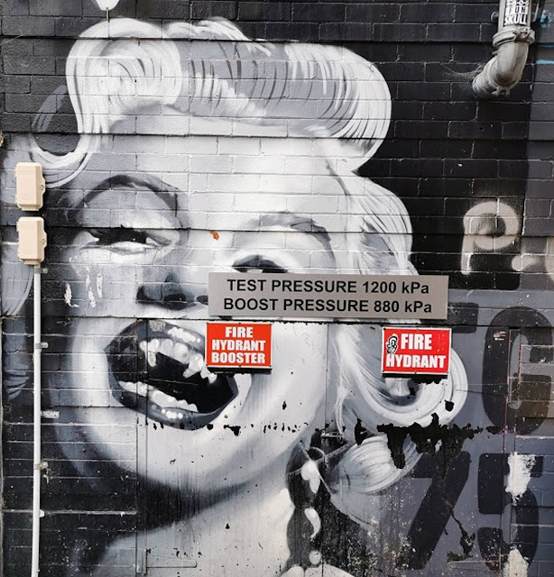 Potts Point Street Art | Marilyn Munroe