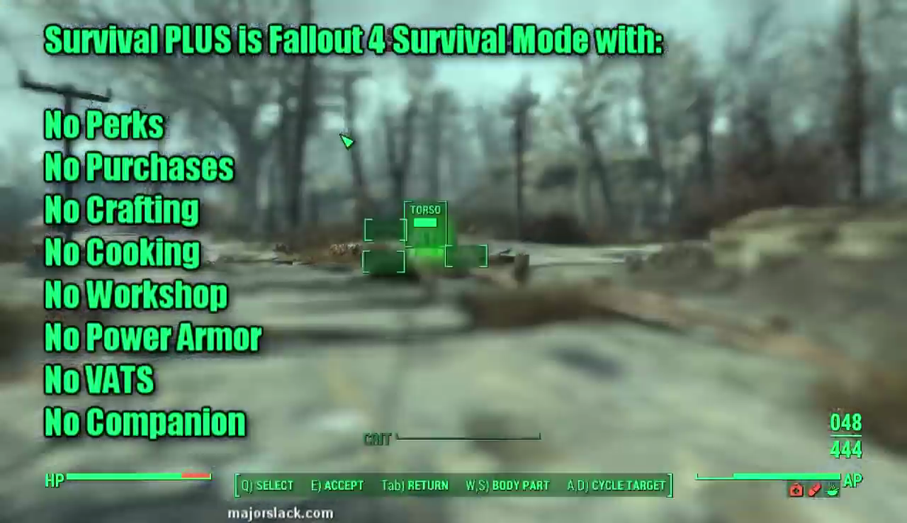 N A Major Slack Fallout 4 Survival Mode Walkthrough Pt 8 Battling Bugs For Blood Packs Busting Into Fort Hagen 25 May 16 Fallout 4 Survival Mode Walkthrough Part 12