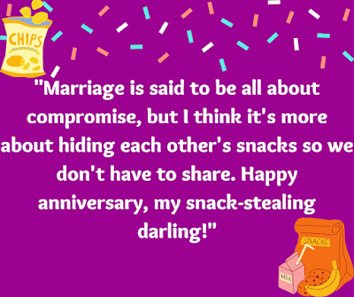 Funny Anniversary Quotes  For Husband