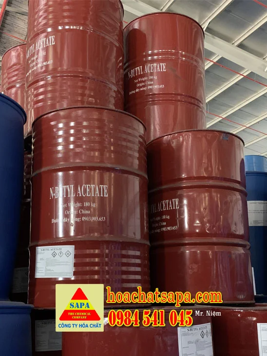 n-Butyl Acetate, nBAC bồn Trung Quốc đóng phuy