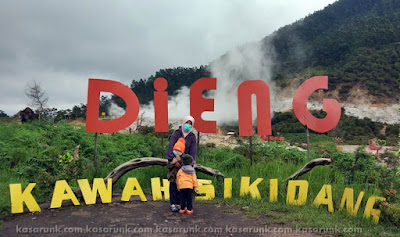 Selfie di Kawah Sikidang