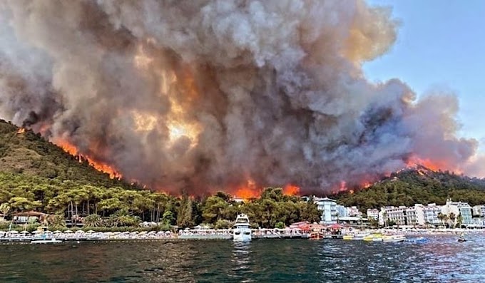 TÜRKİYE YANIYOR  Marmaris’te yanan yerlere maden ruhsatı verilmişti: Orman yangınları maden işletme izinleri verilen bölgelerde çıktı!