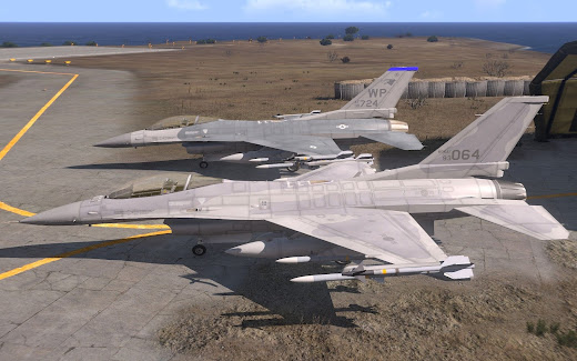 Arma3用F-16C Fighting Falcon MOD