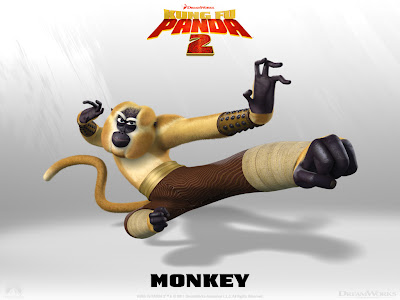 monkey wallpapers. Monkey the Kung Fu Fan 2