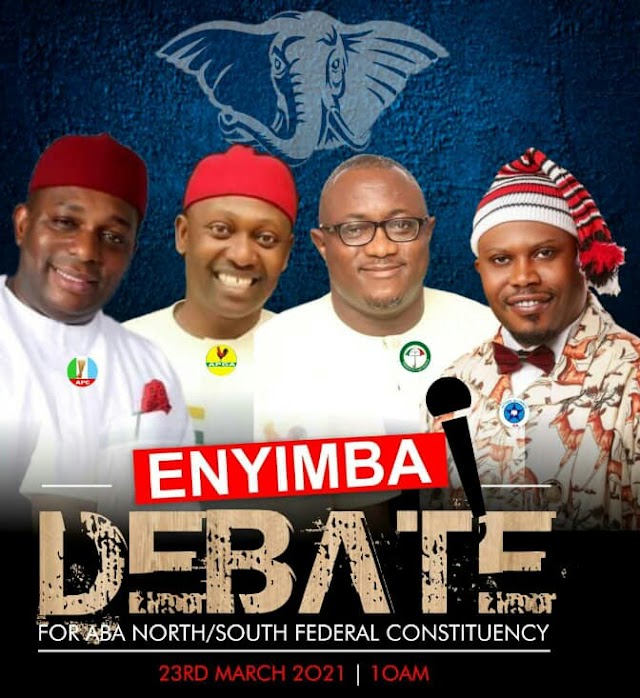     Aba North/South Rep Seat By-Election: Candidates  to Unveil Vision in  Live Debate