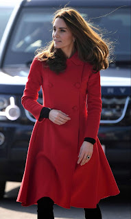 Kate Middleton at National Football Stadium in Belfast