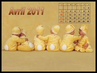 Cute Baby Calendar 2011 Wallpapers