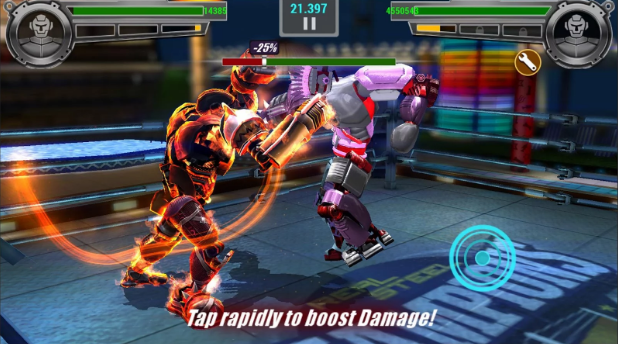 Tips dan Trik Bermain Real Steel Boxing Champions Apk Selalu Menang