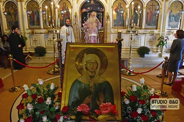 Αρχιερατική Θεία Λειτουργία στον Άγιο Νικόλαο Πυργέλας από τον Μητροπολίτη Αργολίδος Νεκτάριο