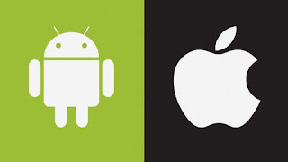 iOS vs Android app development infographics