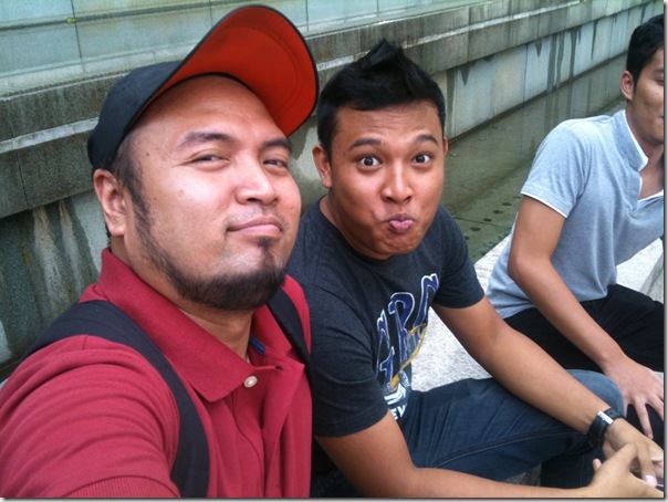 Fuz buat muka itik...