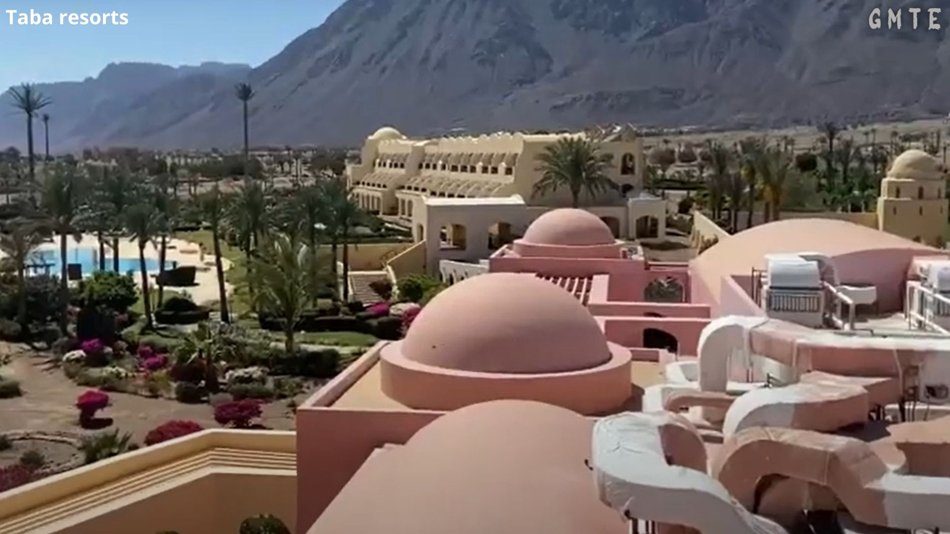 Taba white sand and turquoise water