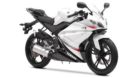 Yamaha YZF R125 White