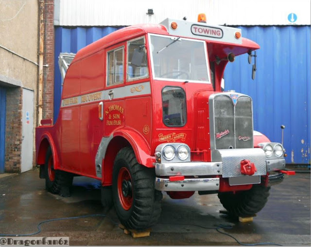 Glasgow Vintage Vehicle Trust Open Day October 2021: Recovery vehicles - AEC Matador