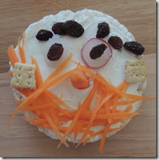 Ricecake Snowmen Ricecake Snowmen