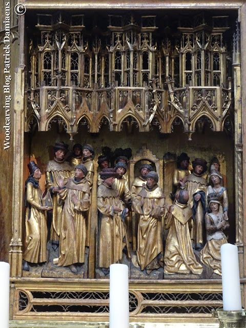 ZOUTLEEUW, de Sint-Leonardus kerk |  VLAAMSE RETABELS | Cornelis Floris de Vriendt sacramentstoren | Kerk in Zoutleeuw