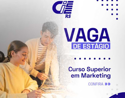 Ciee seleciona Estagiários de Marketing em Gravataí