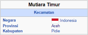 Kecamatan Mutiara Timur