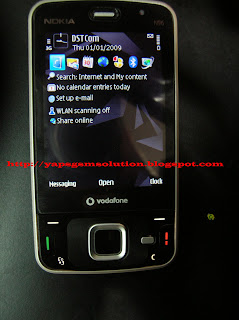 Nokia N96 white screen solve.