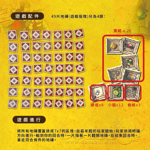 Schatz Der Drachen 龍的寶物_遊戲配件