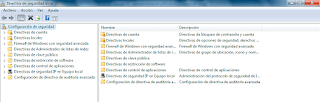 Directiva de seguridad local