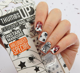 Thumbs Up Halloween Special Nail Wraps - Midnight Party