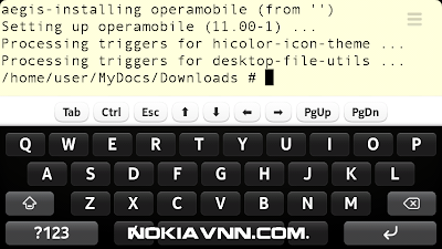 2011 10 28 10 04 16 How to Install Opera Mobile and Root Nokia N9 via X Terminal in Developer Mode