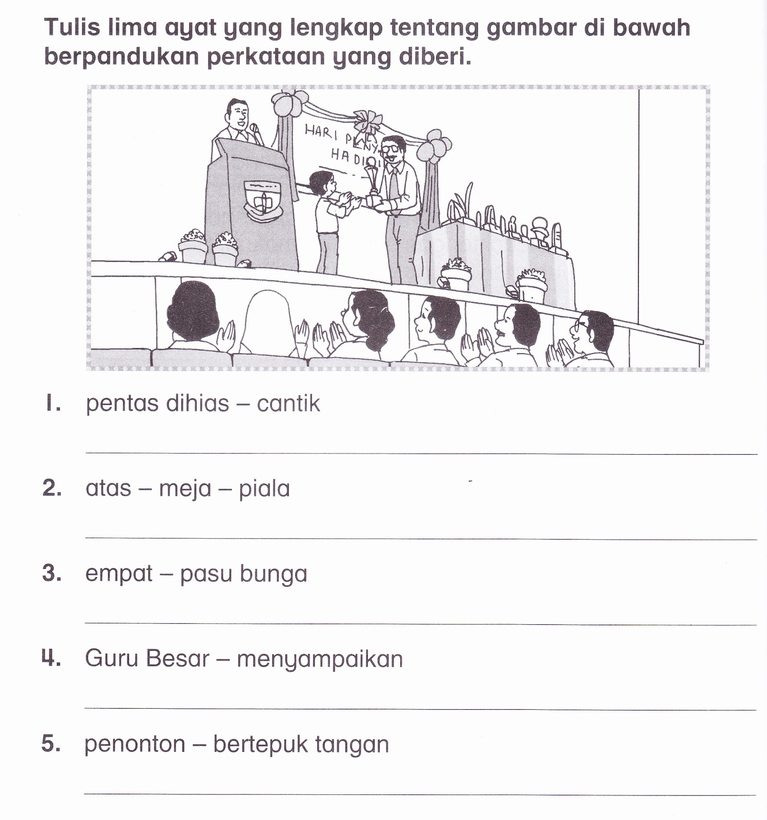 Cikgu Oi : Latihan Bina Ayat