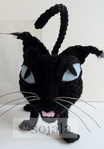 PATRON GRATIS GATO NEGRO (LOS MUNDOS DE CORALINE) AMIGURUMI 1369