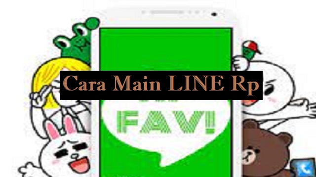 Cara Main LINE Rp