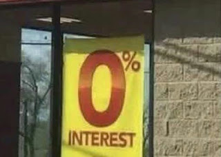 0 % ZERO PERCENT INTEREST