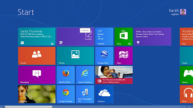 windows 8.1 start screen