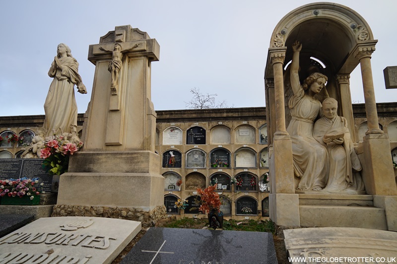 The Poblenou Cemetery in Barcelona